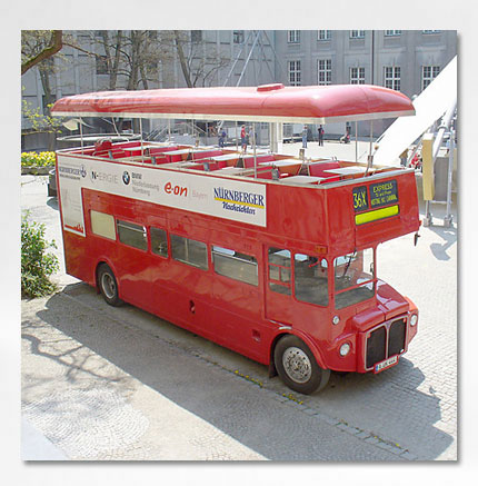 Londonbus, Eventbus, Doppeldecker, Routemaster